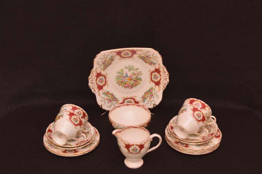 A Folio Bone China Broadway Teaset