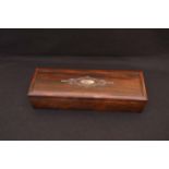 A Nice Inlaid Mahogany Box