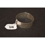 An Antique Silver Belt Bangle