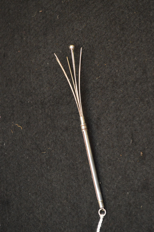 A Silver Swizzle Stick, London 1957