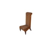 An Upholstered Prayer Chair