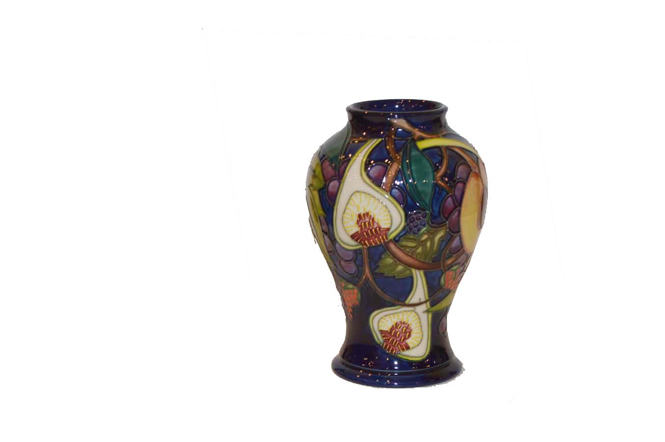 A Moorcroft Vase ‘Queens Choice’ Pattern by Emma Bossons