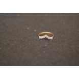 An 18ct Gold and Diamond Ring