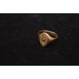 An Unusual Gold Seal Ring 'Apprentice Boys of Derry'