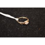 A 9ct Gold Cubic Zircona Ring