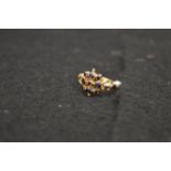 A 9ct Gold Sapphire Ring