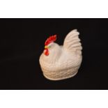 An Unusual Bond Ware of Japan Hen on Nest