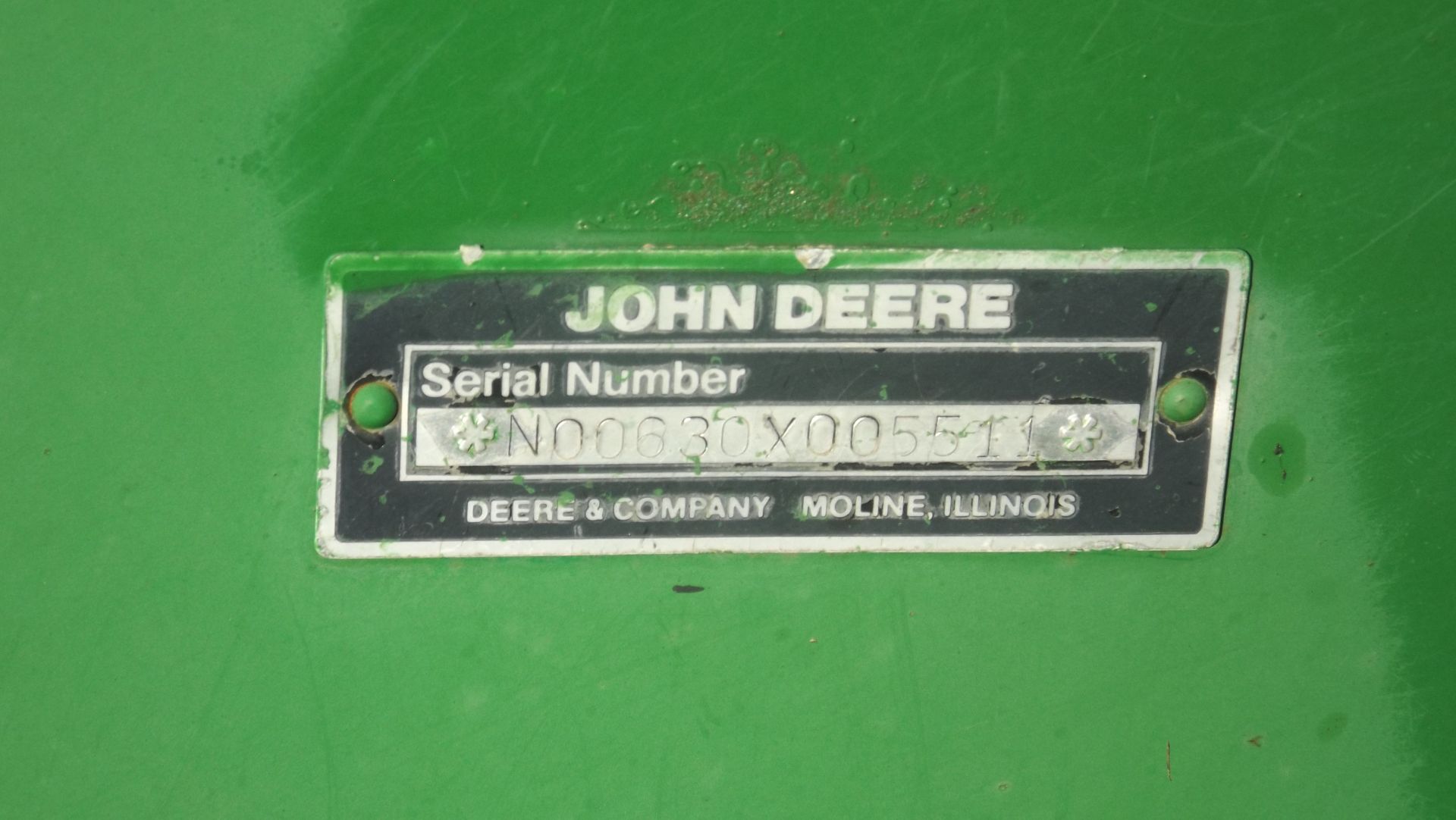 JD 630 Wing Disk, 28', 9" spacing, walking tandem axels, 21 1/2" front and 21 3/4" back blades, SN - Image 5 of 5