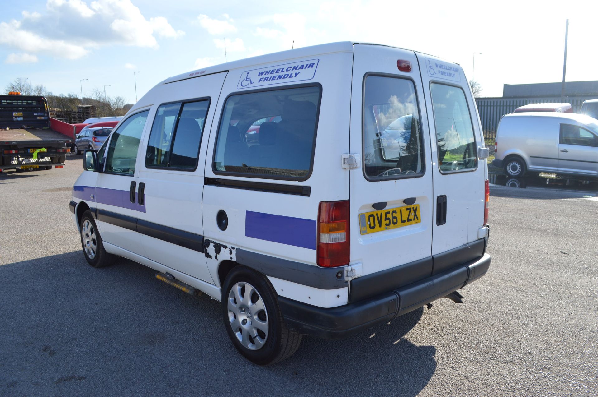 2006/56 REG FIAT SCUDO COMBI SX JTD WITH DISABLED ACCESS + REAR AIR SUSPENSION *NO VAT* - Image 5 of 31