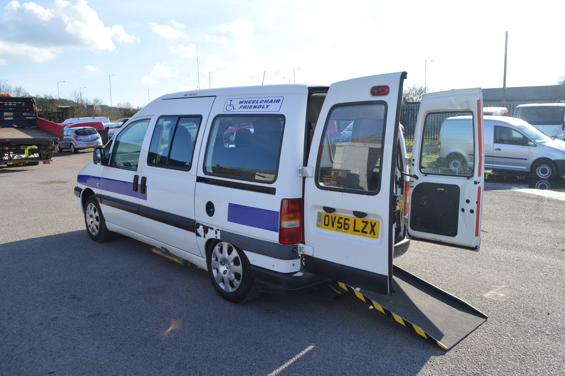 2006/56 REG FIAT SCUDO COMBI SX JTD WITH DISABLED ACCESS + REAR AIR SUSPENSION *NO VAT* - Image 6 of 31