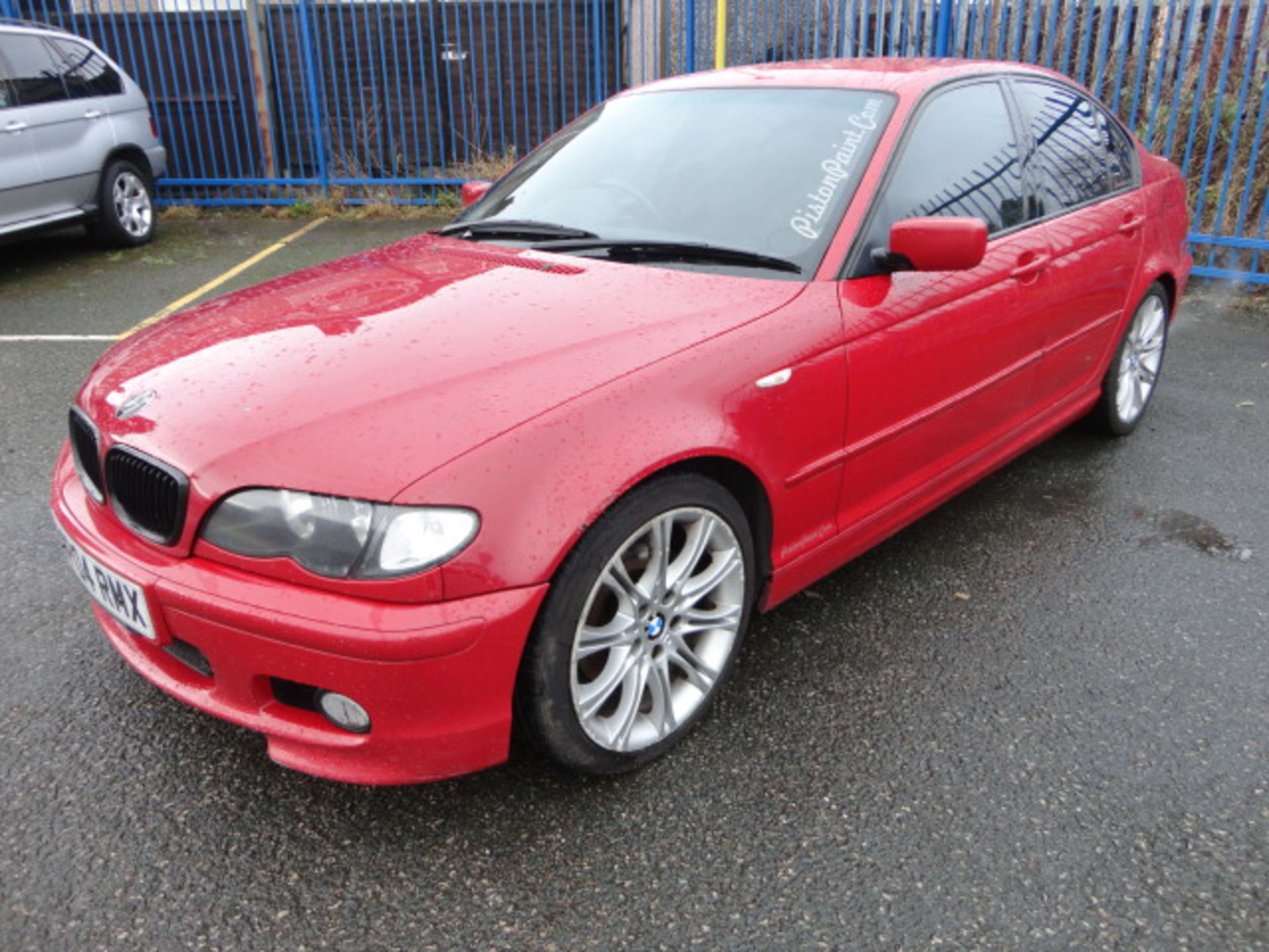 2004/04 REG BMW 320D SPORT 2.0 MANUAL METALLIC RED *NO VAT* - Image 7 of 10