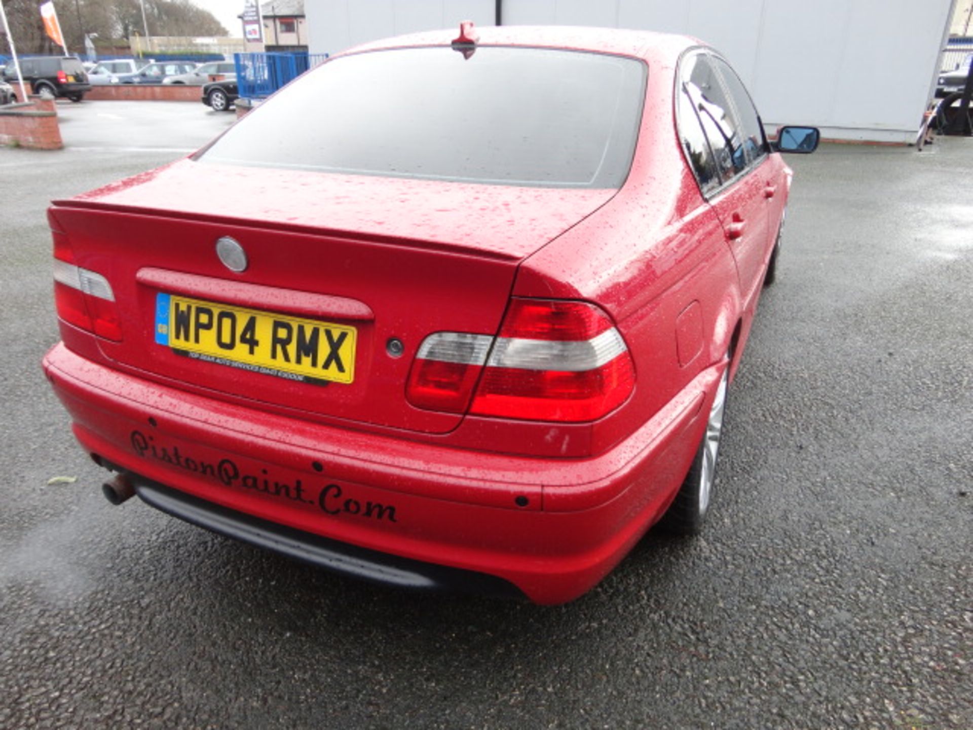 2004/04 REG BMW 320D SPORT 2.0 MANUAL METALLIC RED *NO VAT* - Image 6 of 10