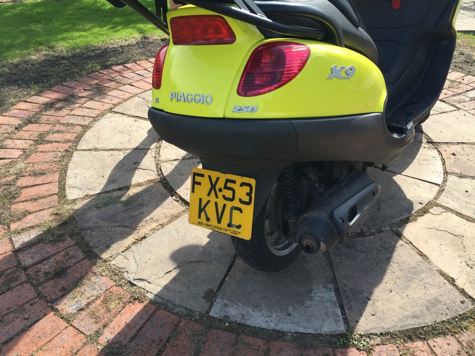 2003/53 REG PIAGGIO SCOOTER X9 250 YELLOW - Image 15 of 17