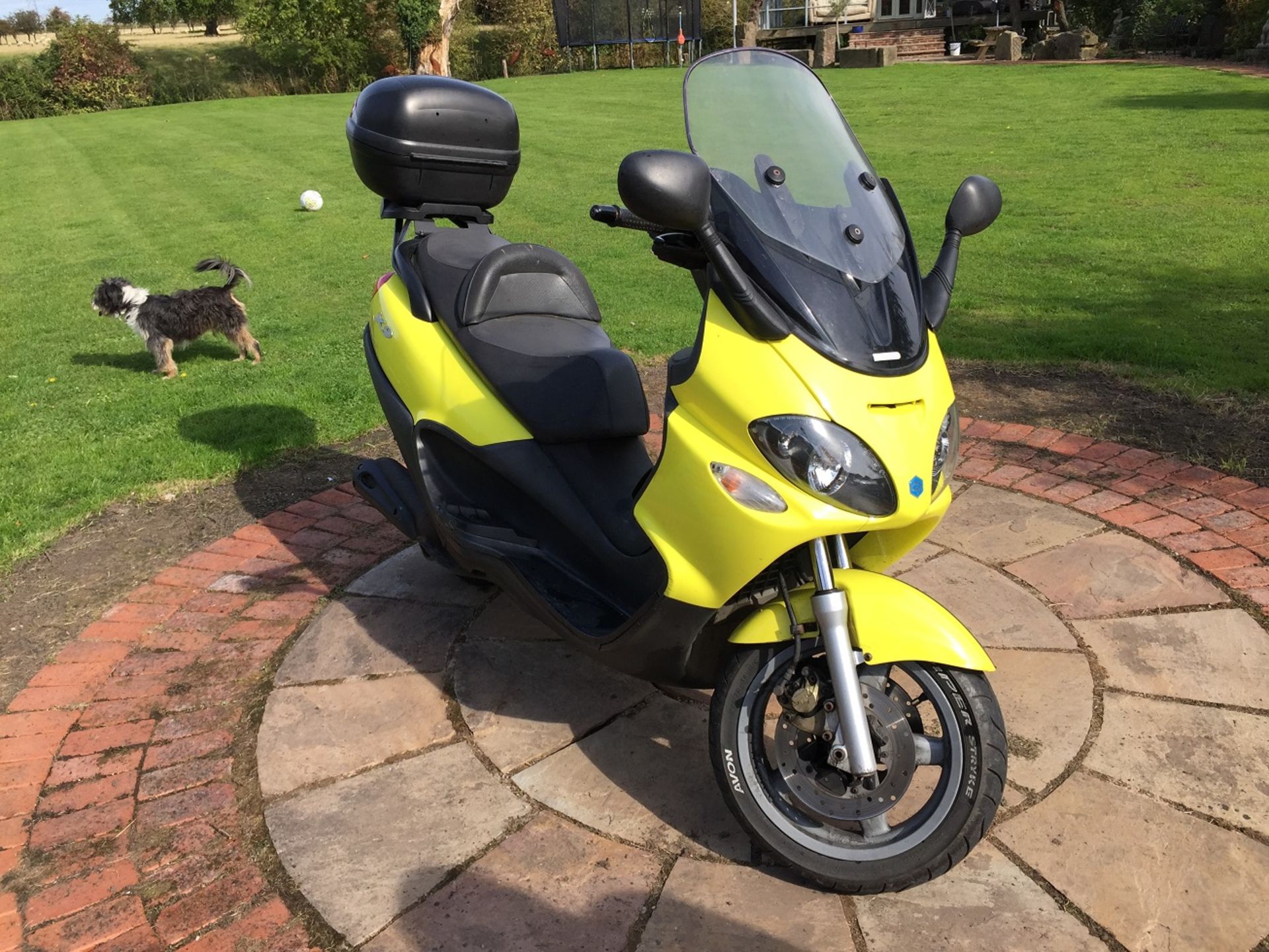 2003/53 REG PIAGGIO SCOOTER X9 250 YELLOW