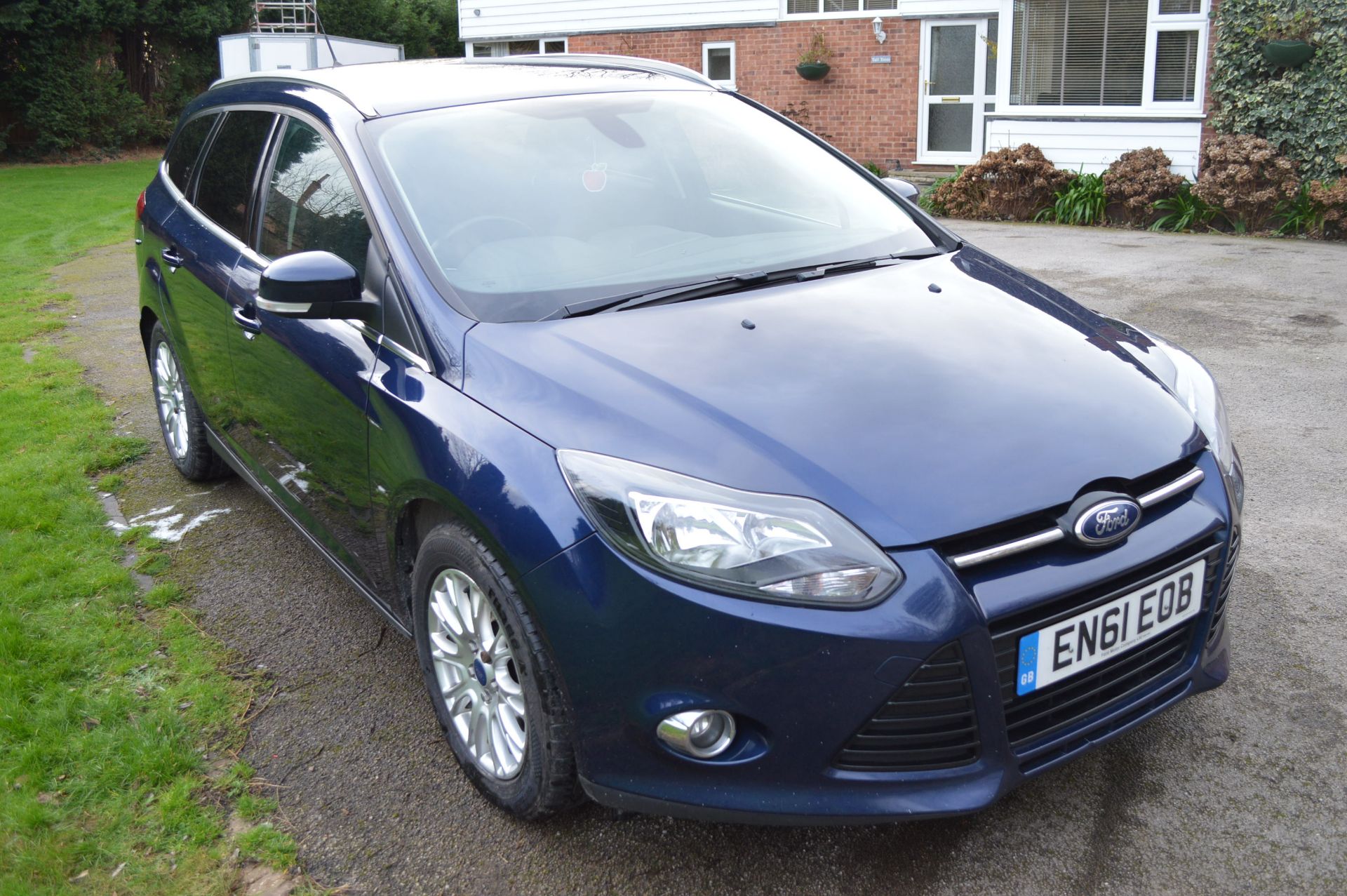 2012/61 REG FORD FOCUS TITANIUM TDCI BLUE *NO VAT*