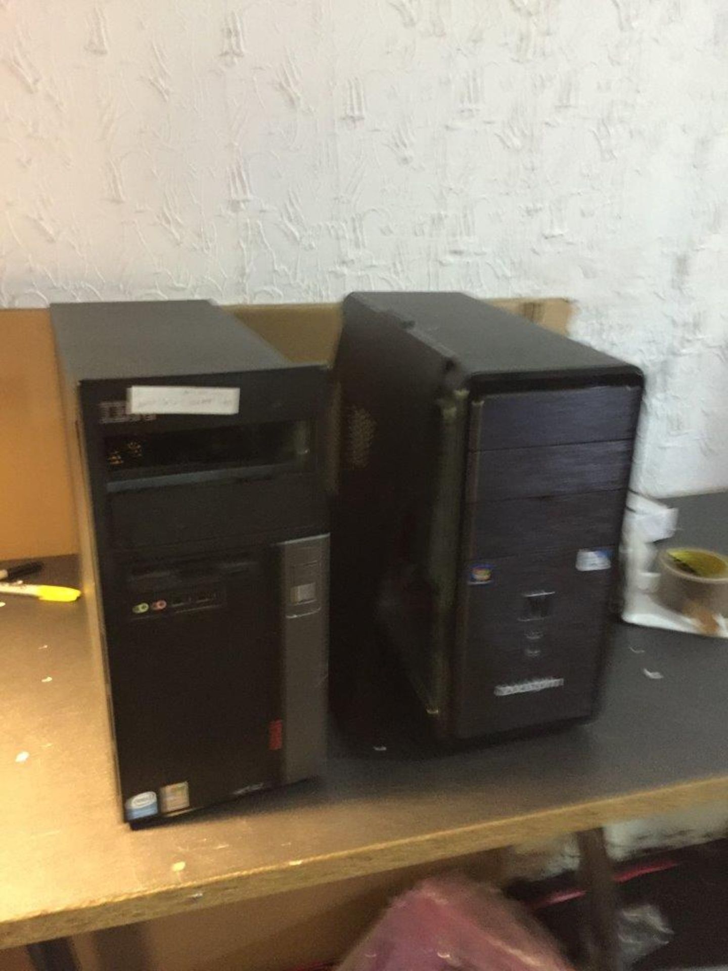 X2 DESKTOP COMPUTERS FOR SPARES - Image 3 of 3