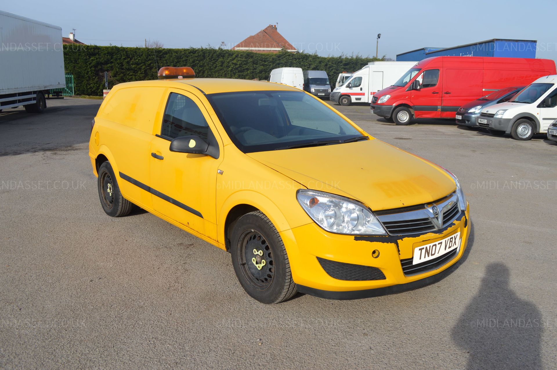 2007/07 REG VAUXHALL ASTRA CLUB CDTI YELLOW *NO VAT*