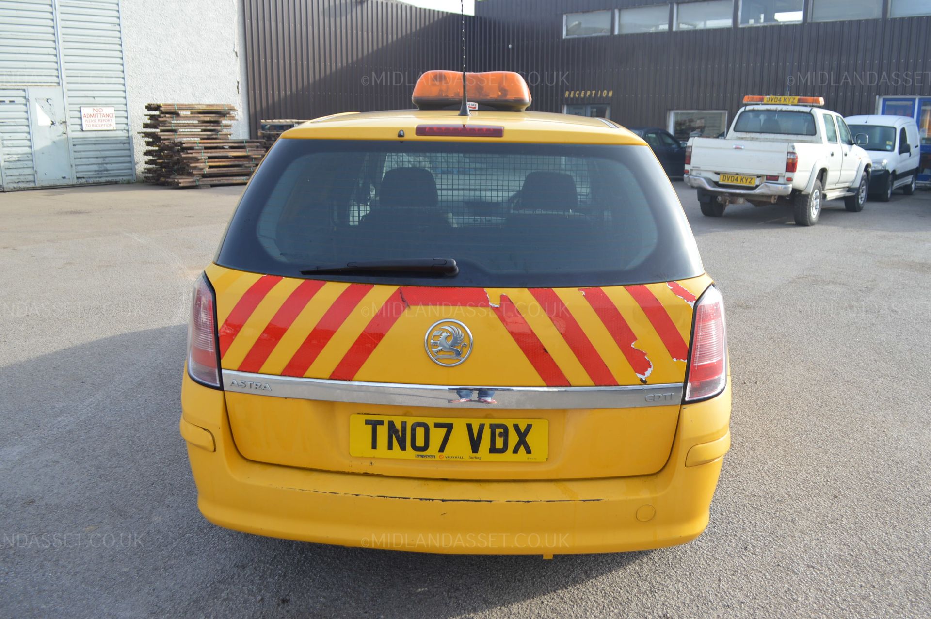 2007/07 REG VAUXHALL ASTRA CLUB CDTI YELLOW *NO VAT* - Image 6 of 21