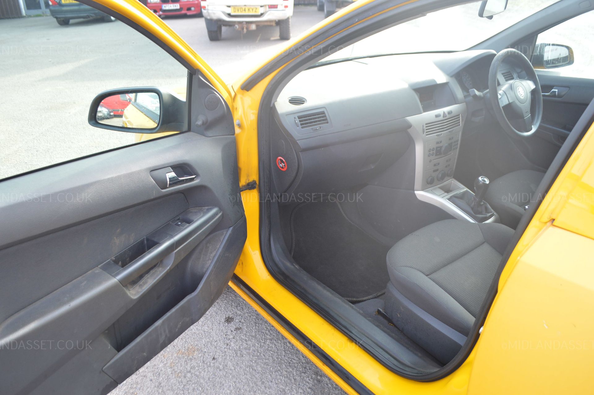 2007/07 REG VAUXHALL ASTRA CLUB CDTI YELLOW *NO VAT* - Image 12 of 21