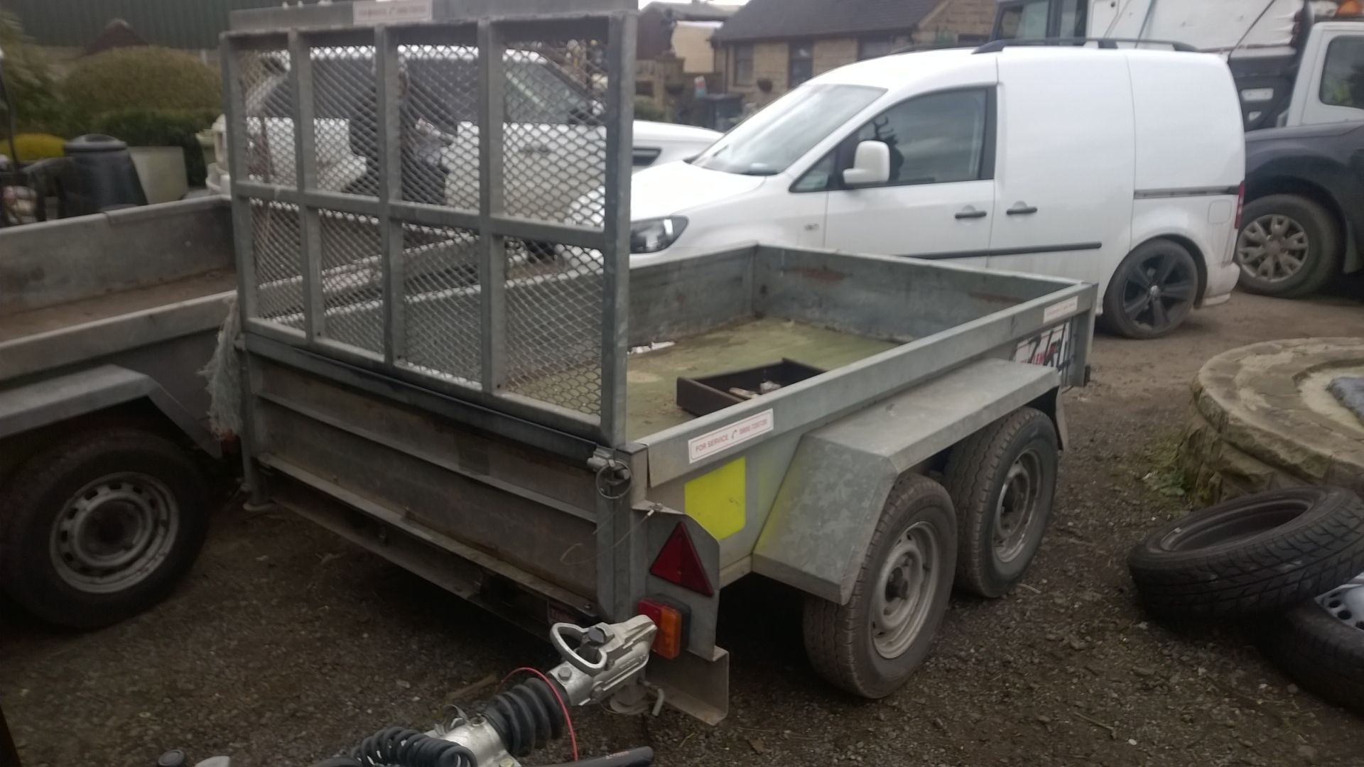 INDESPENSION TWIN AXLE TRAILER 8 X 5 FOOT *PLUS VAT* - Image 4 of 7