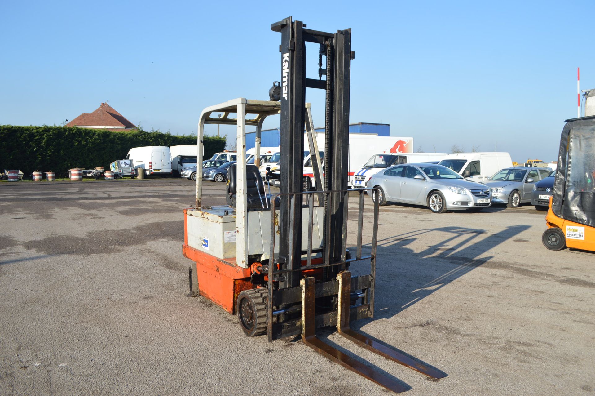 ELECTRIC KALMAR EC FORKLIFT 2.5 TON WITH SIDE SHIFT *NO VAT*