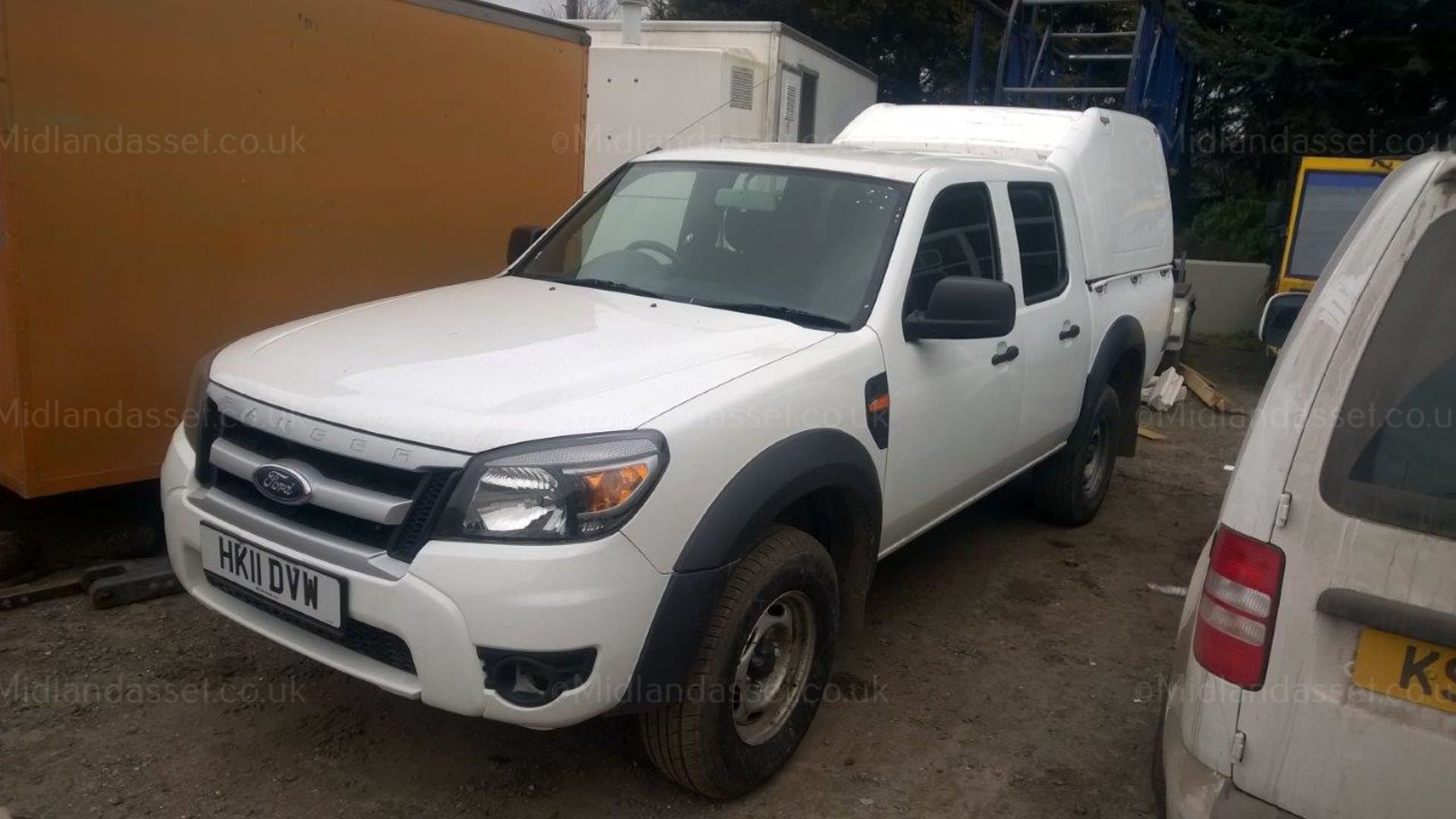 2011/11 REG FORD RANGER XL 4x4 D/C TDCI PICK UP ONE OWNER - Image 2 of 11