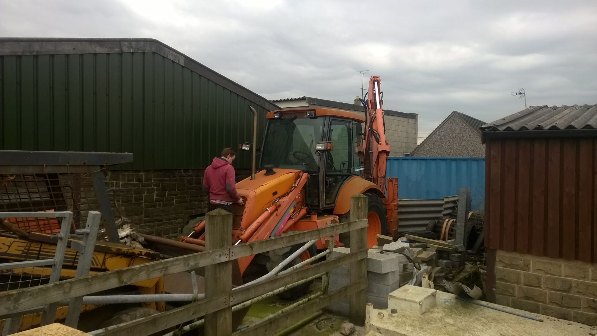 1998 NEW HOLLAND FIAT-HITACHI FB110 4X4 DIGGER/LOADER/EXCAVATOR *PLUS VAT*