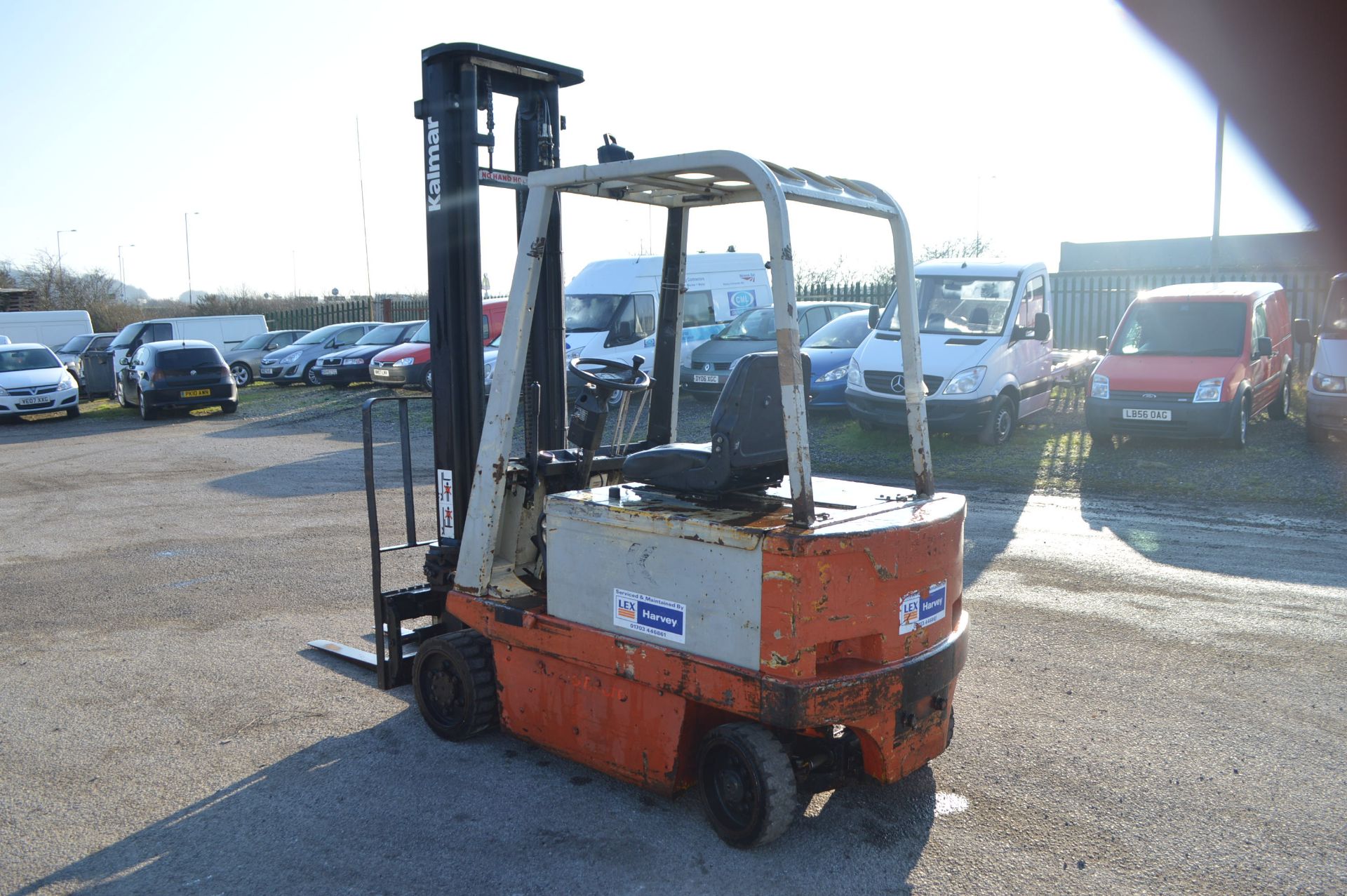 ELECTRIC KALMAR EC FORKLIFT 2.5 TON WITH SIDE SHIFT *NO VAT* - Image 5 of 18