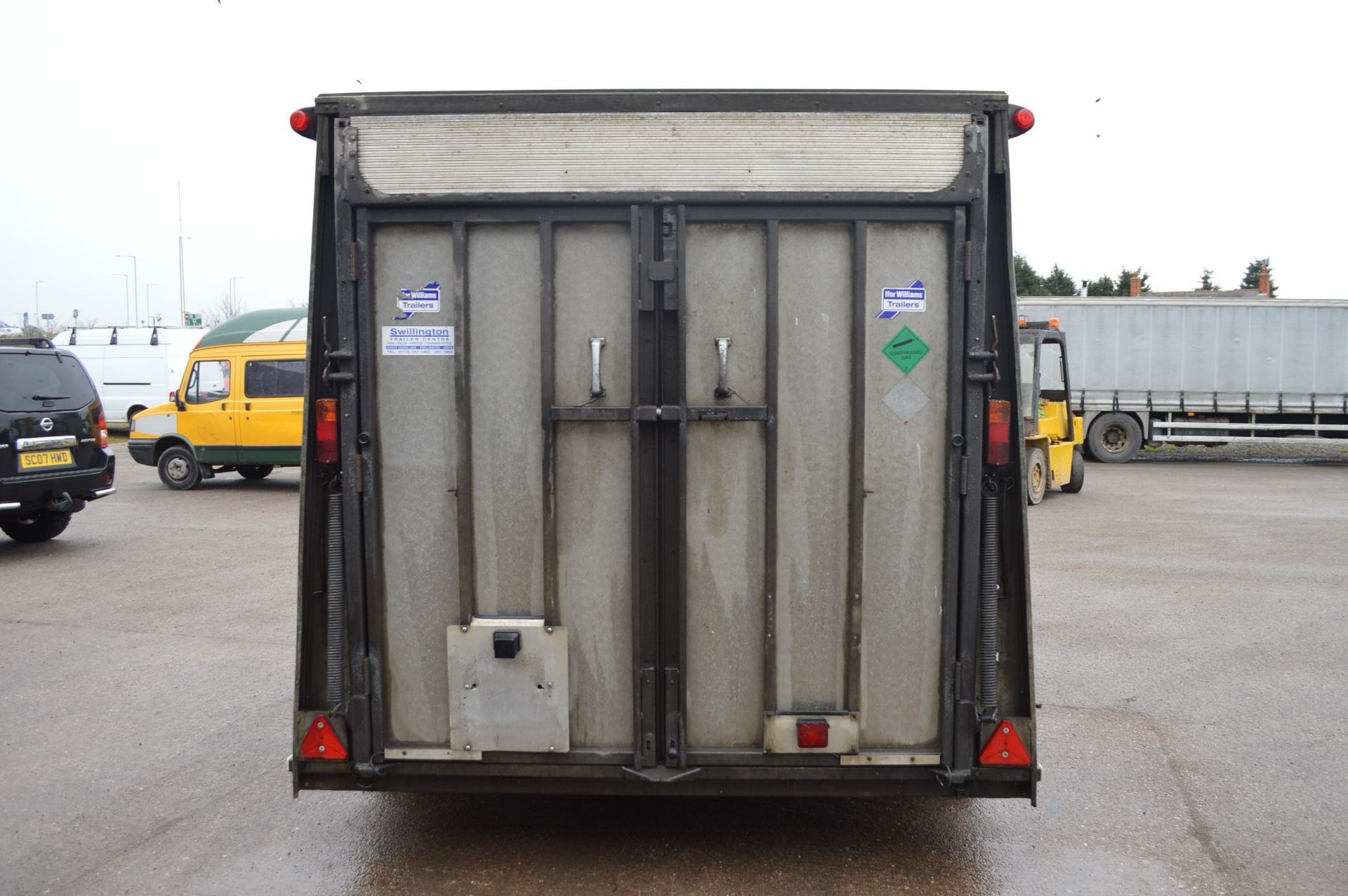 IFOR WILLIAMS TWIN AXLE BOX TRAILER *NO VAT* - Image 10 of 18