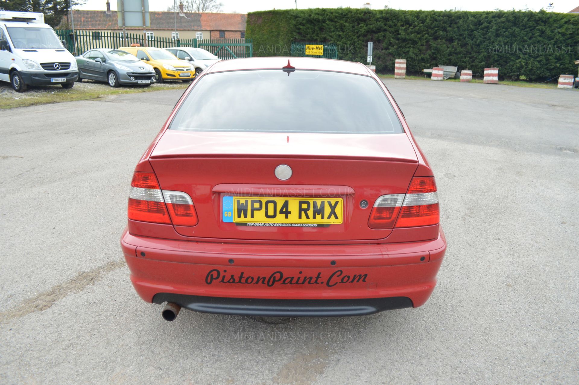 2004/04 REG BMW 320D SPORT 2.0 MANUAL METALLIC RED *NO VAT* - Image 5 of 26