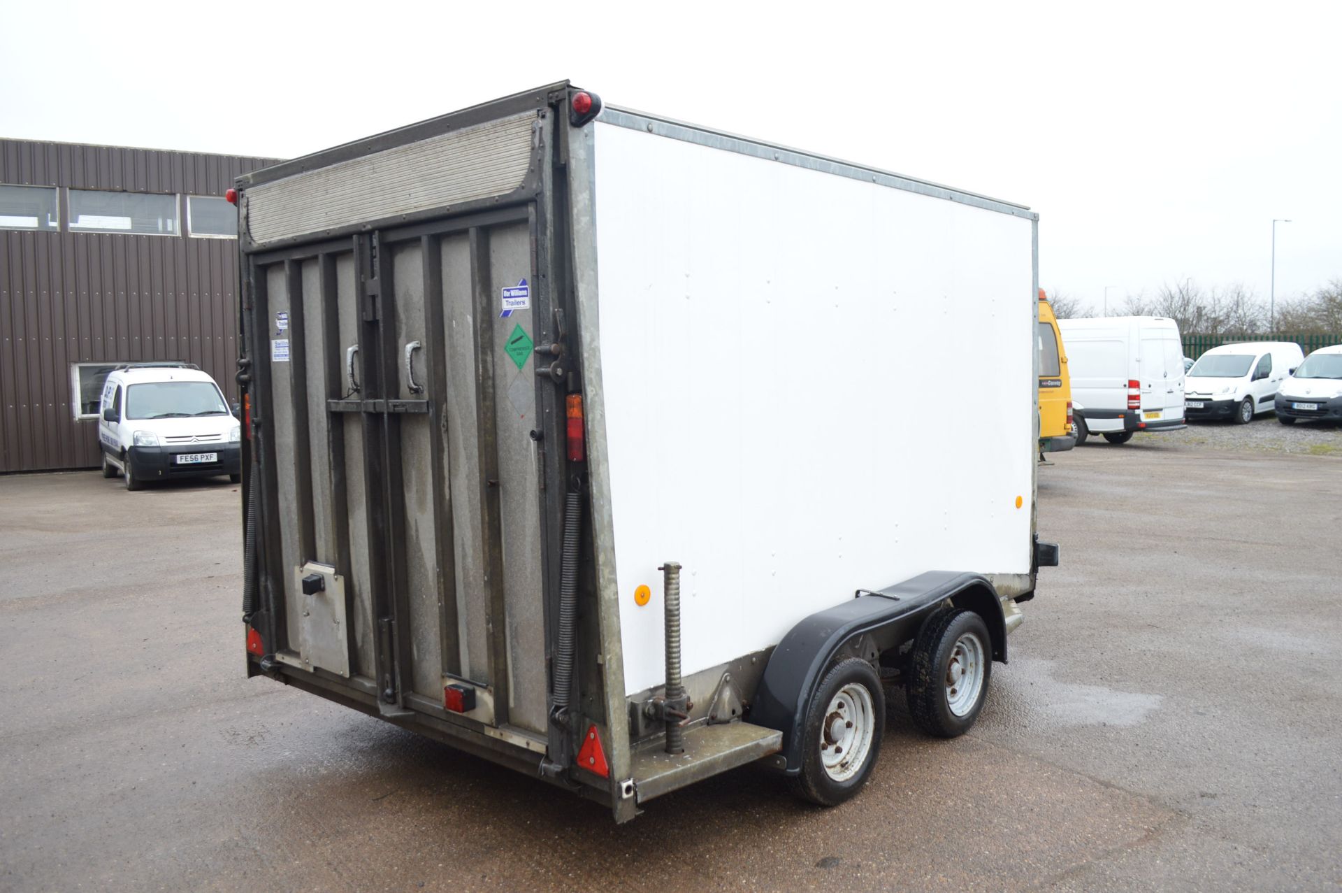 IFOR WILLIAMS TWIN AXLE BOX TRAILER *NO VAT* - Image 11 of 18