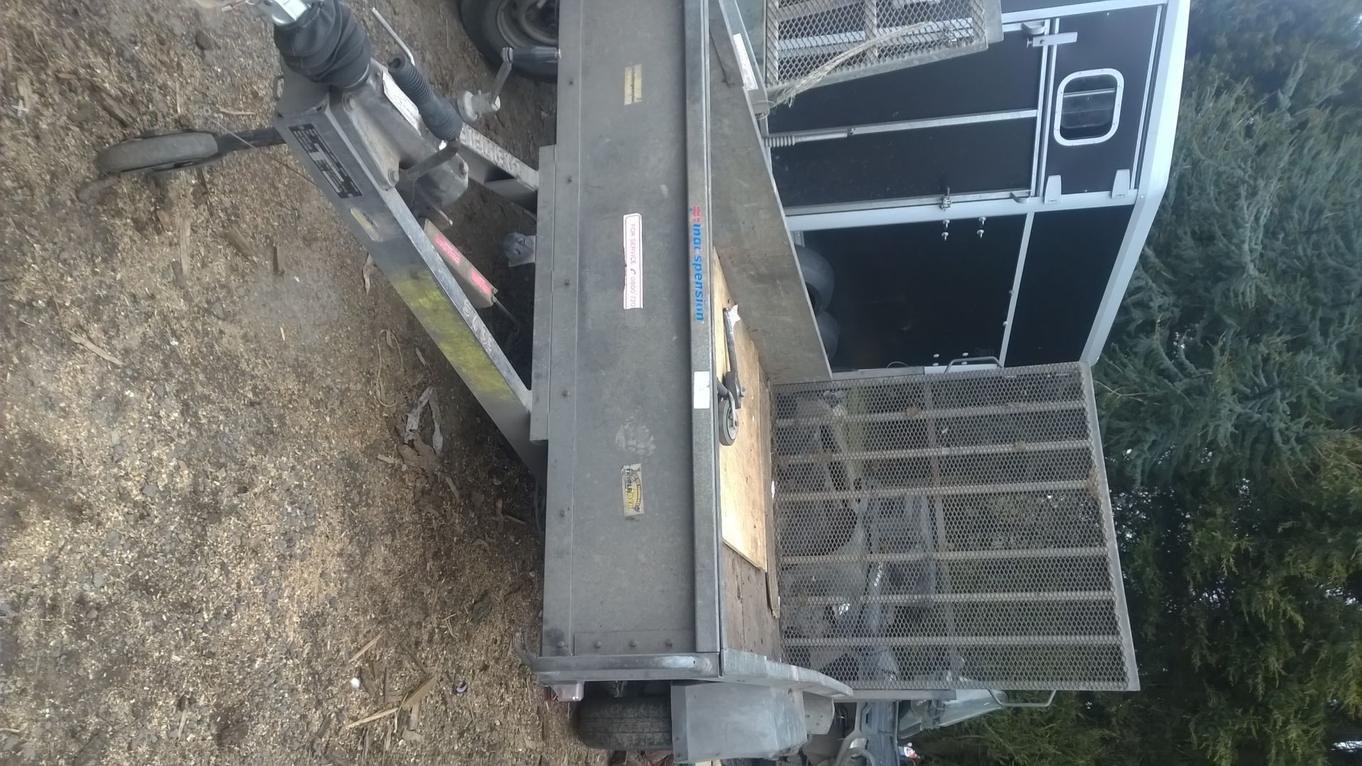 INDESPENSION TWIN AXLE TRAILER 12 X 6 FOOT *PLUS VAT* - Image 6 of 7