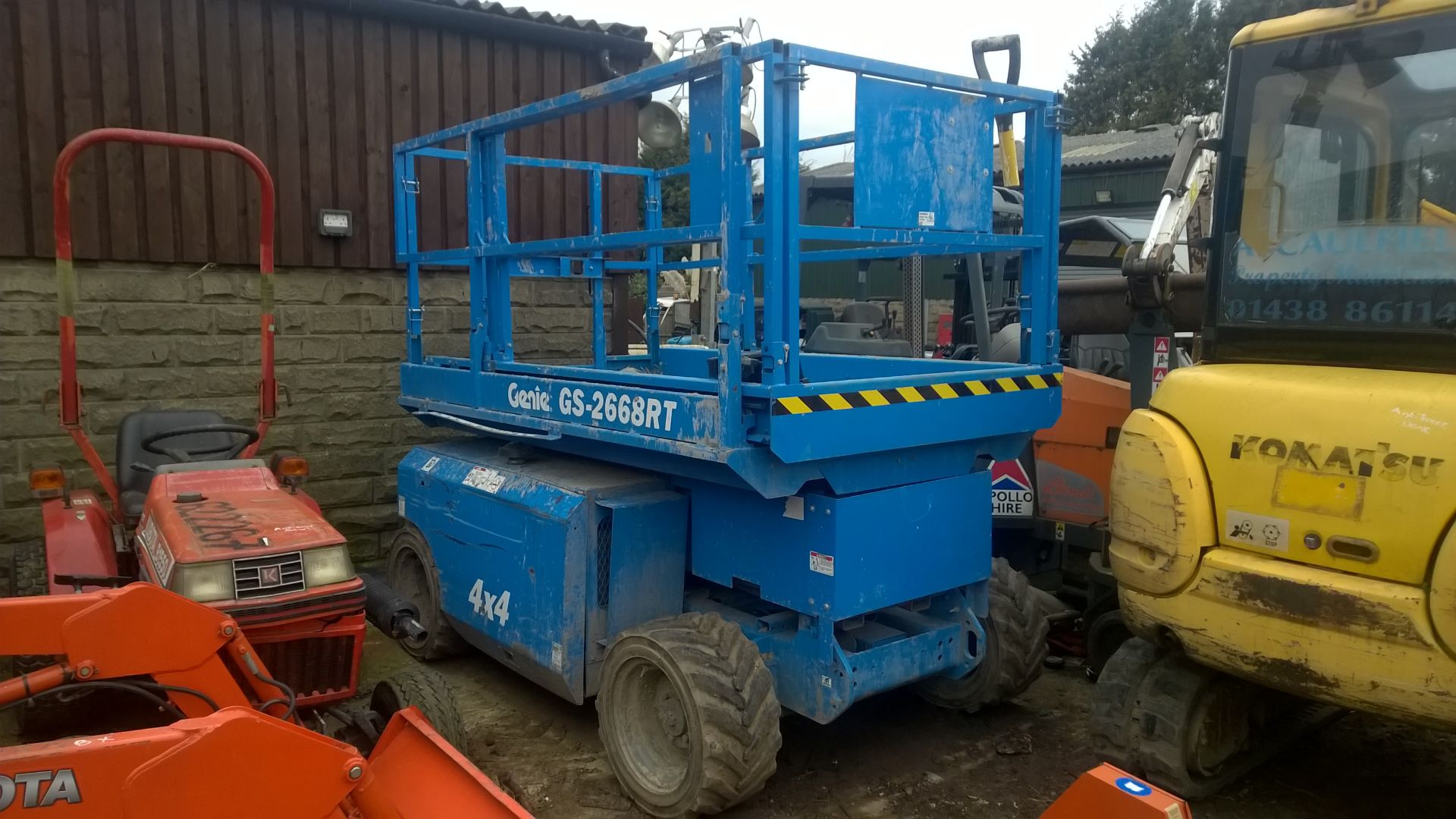 2005 GENIE GS - 2668 RT 4X4 SCISSOR LIFT *PLUS VAT*