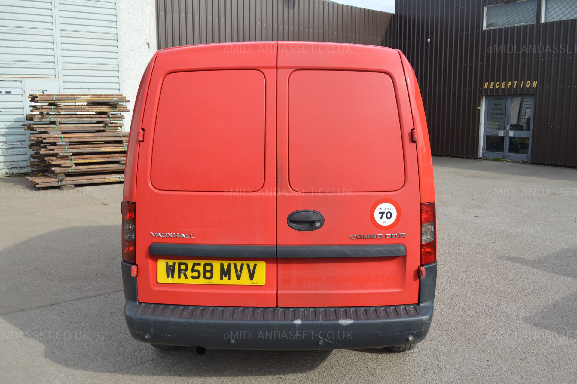 KB - 2008/58 REG VAUXHALL COMBO 1700 CDTI - 1 PREVIOUS OWNER, ROYAL MAIL *NO VAT*   DATE OF - Image 5 of 19