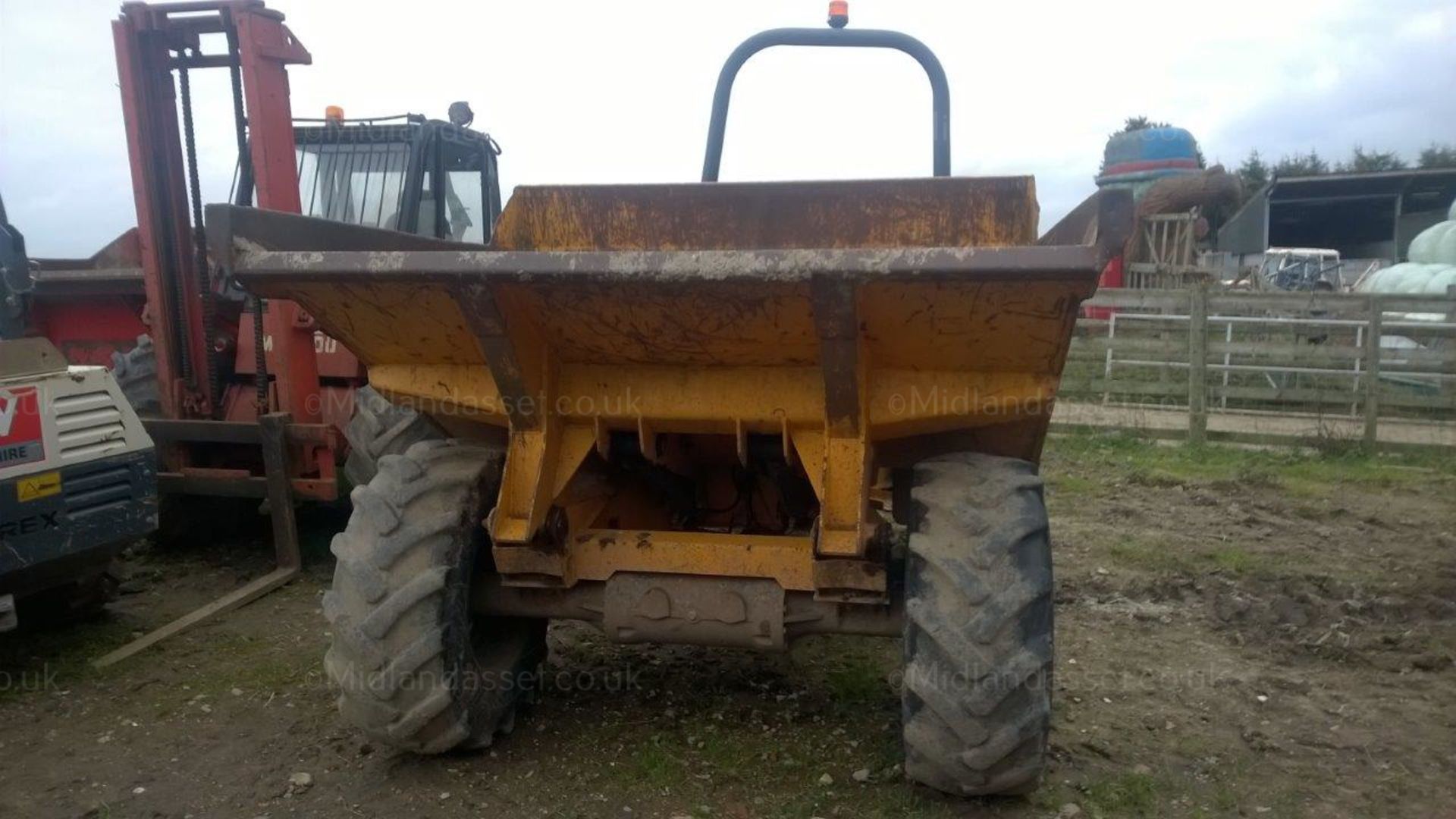 DS - BENFORD PT6000 6 TONNE DUMPER   4x4   COLLECTION FROM CHESTERFIELD - Image 5 of 6