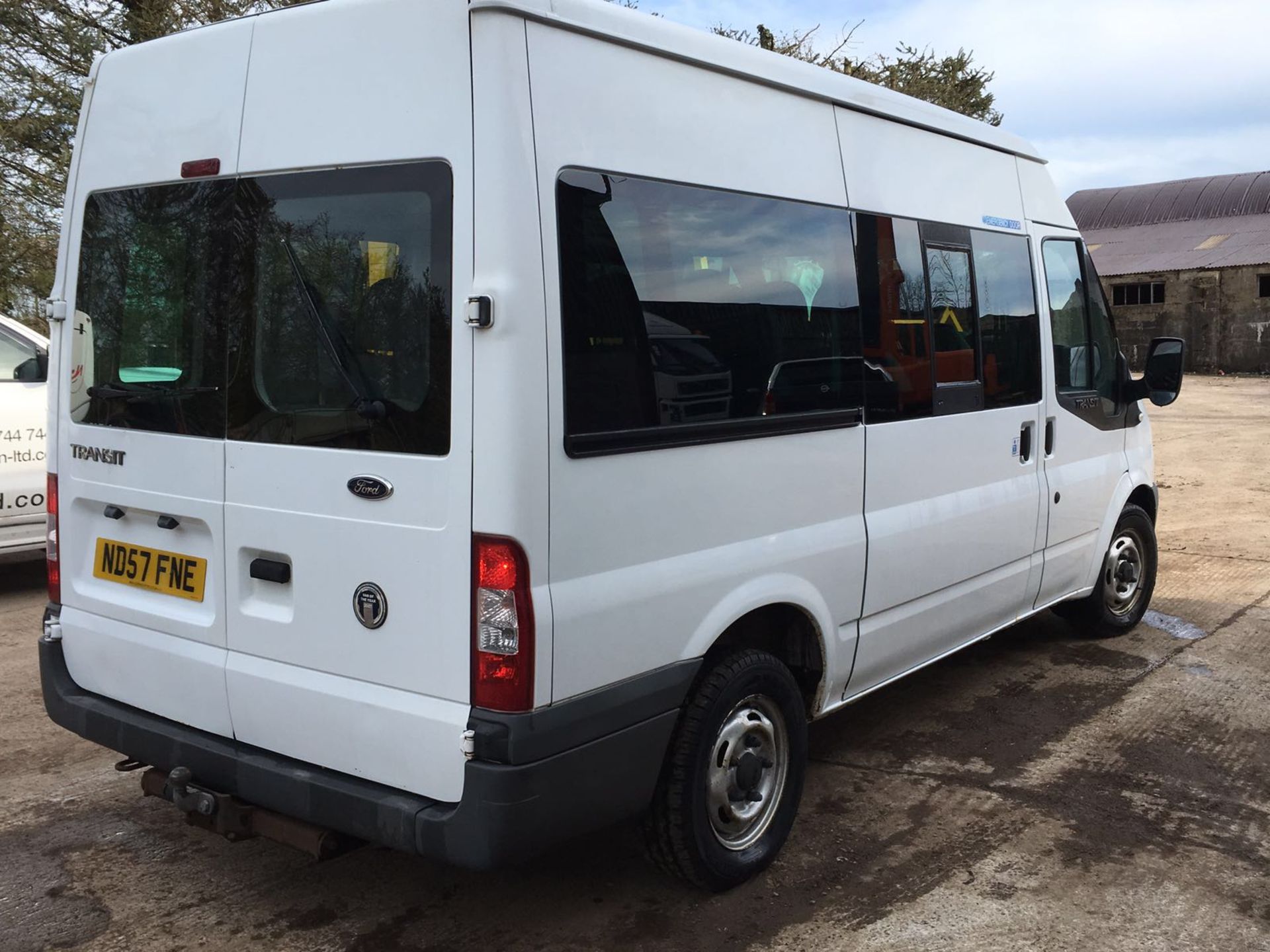 2007/57 REG FORD TRANSIT 110 12-SEAT FWB MINIBUS - GENUINE LOW MILES! - Image 4 of 9