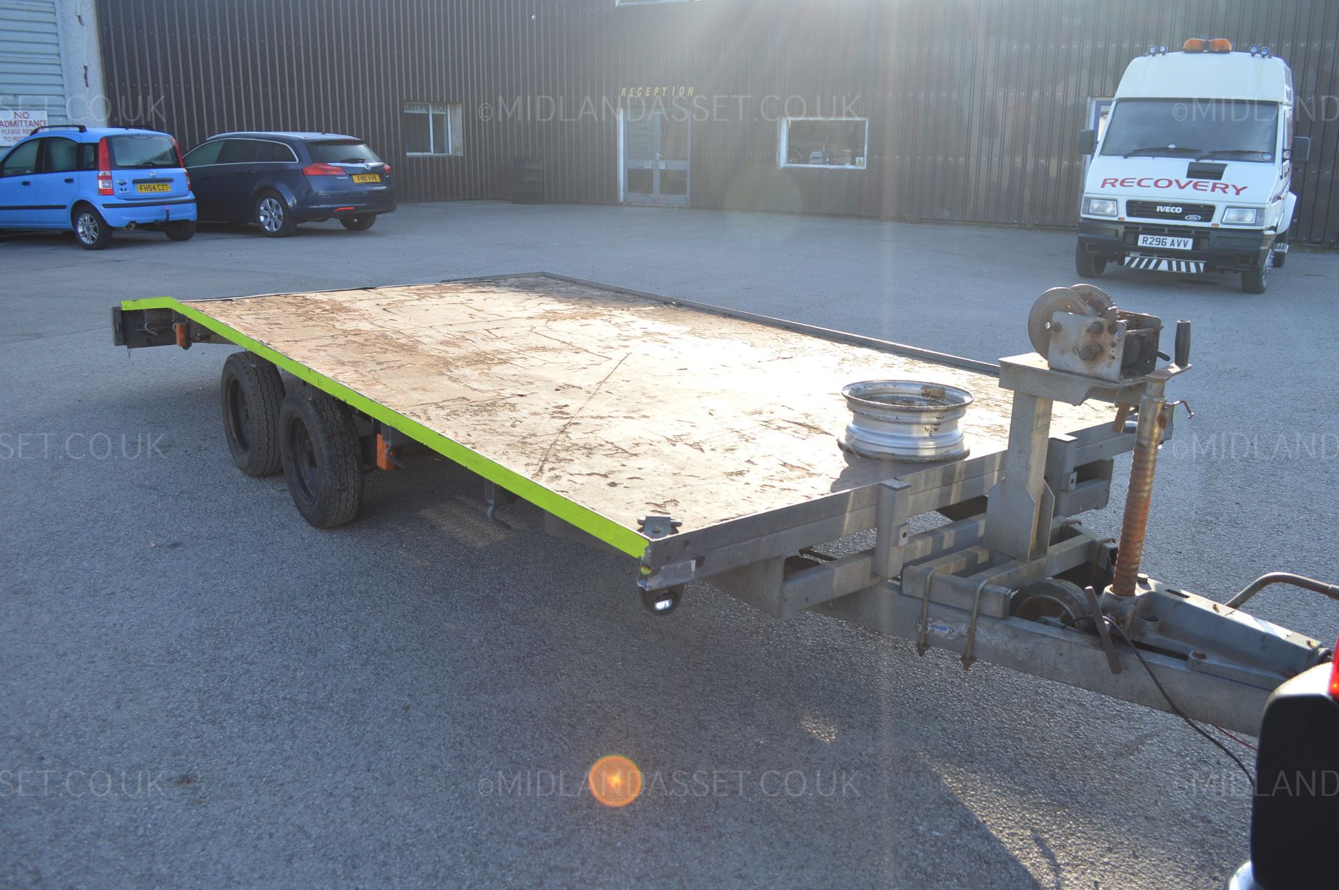 TWIN AXLE INDESPENSION CHALLENGER TRIPLELOCK 16FT TRAILER *NO VAT*