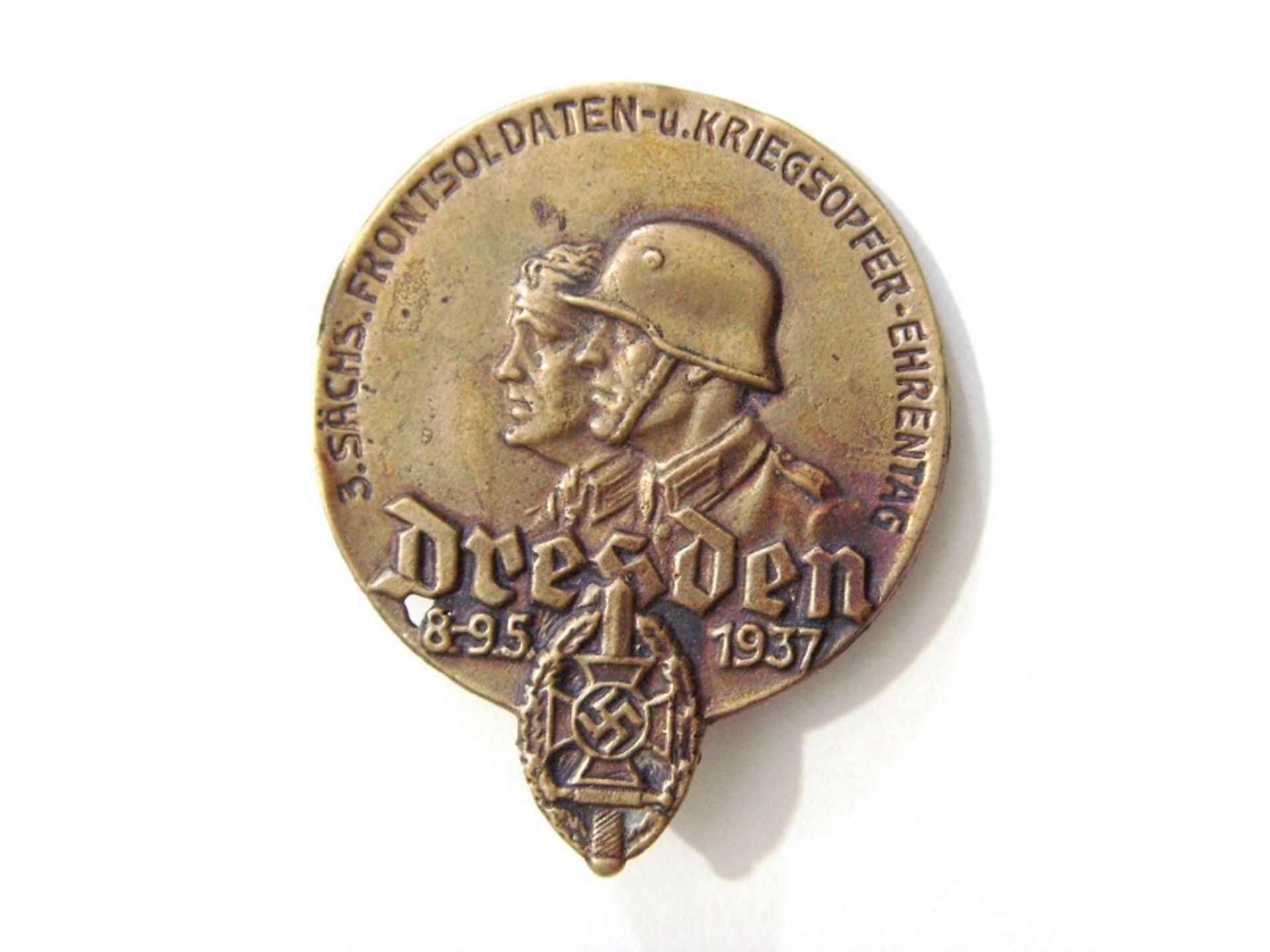 NAZI DRESDEN BADGE