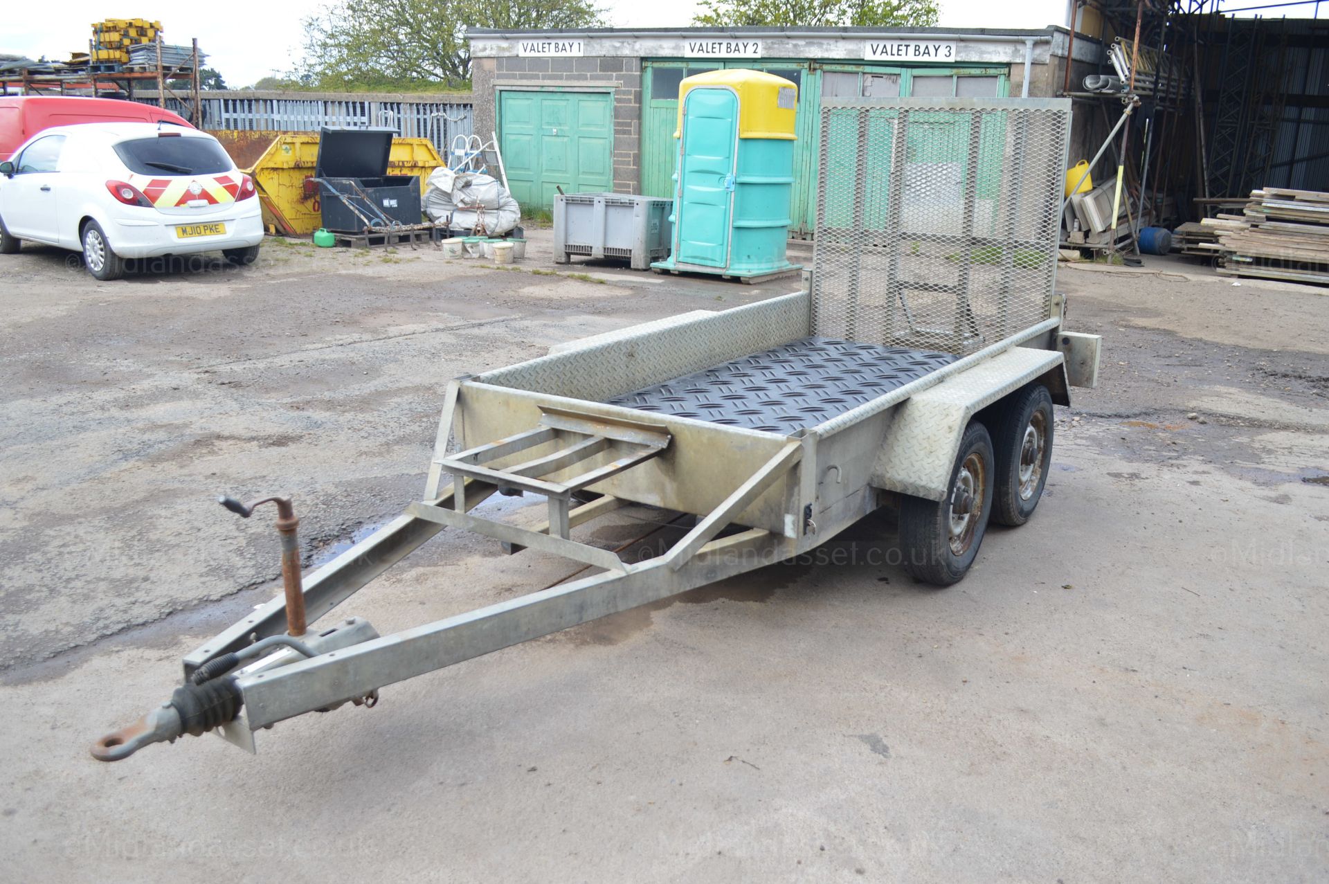 INDESPENSION TWIN AXLE PLANT TRAILER - Image 2 of 8