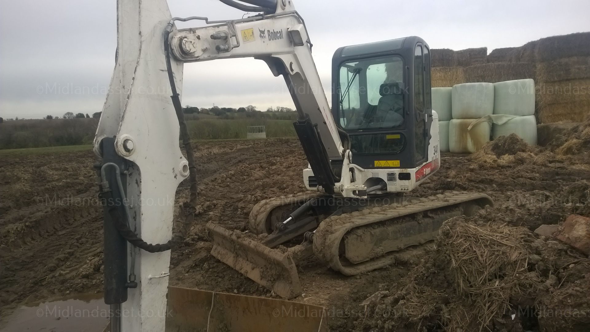 2007 BOBCAT 341 5 TON EXCAVATOR - Image 2 of 6