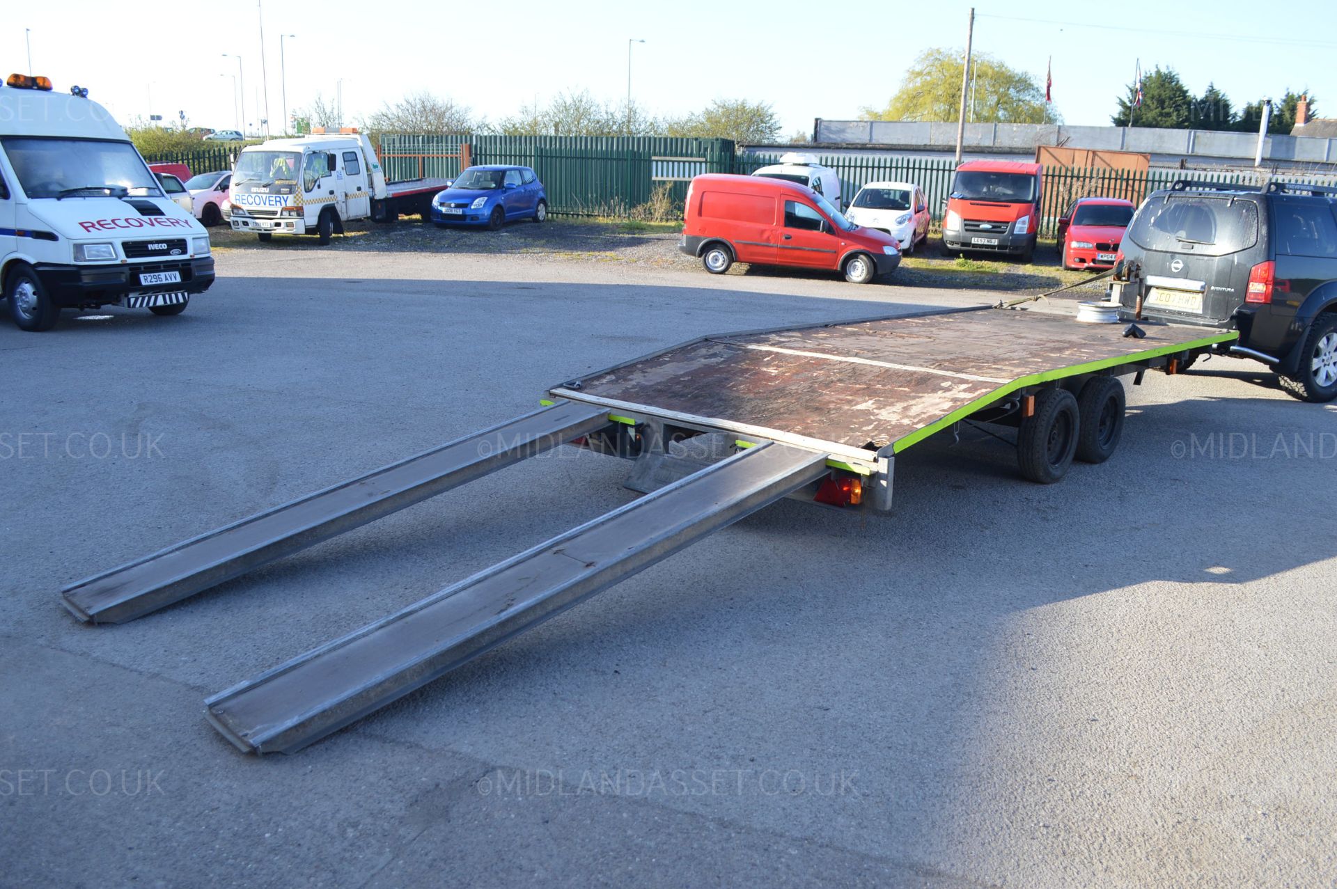 TWIN AXLE INDESPENSION CHALLENGER TRIPLELOCK 16FT TRAILER *NO VAT* - Image 9 of 12