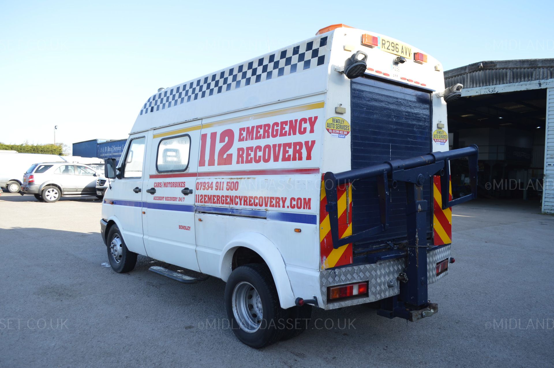 1997/R REG IVECO-FORD TURBO DAILY 49.10 RECOVERY TRUCK WITH SPEC-LIFT *NO VAT* - Image 4 of 23