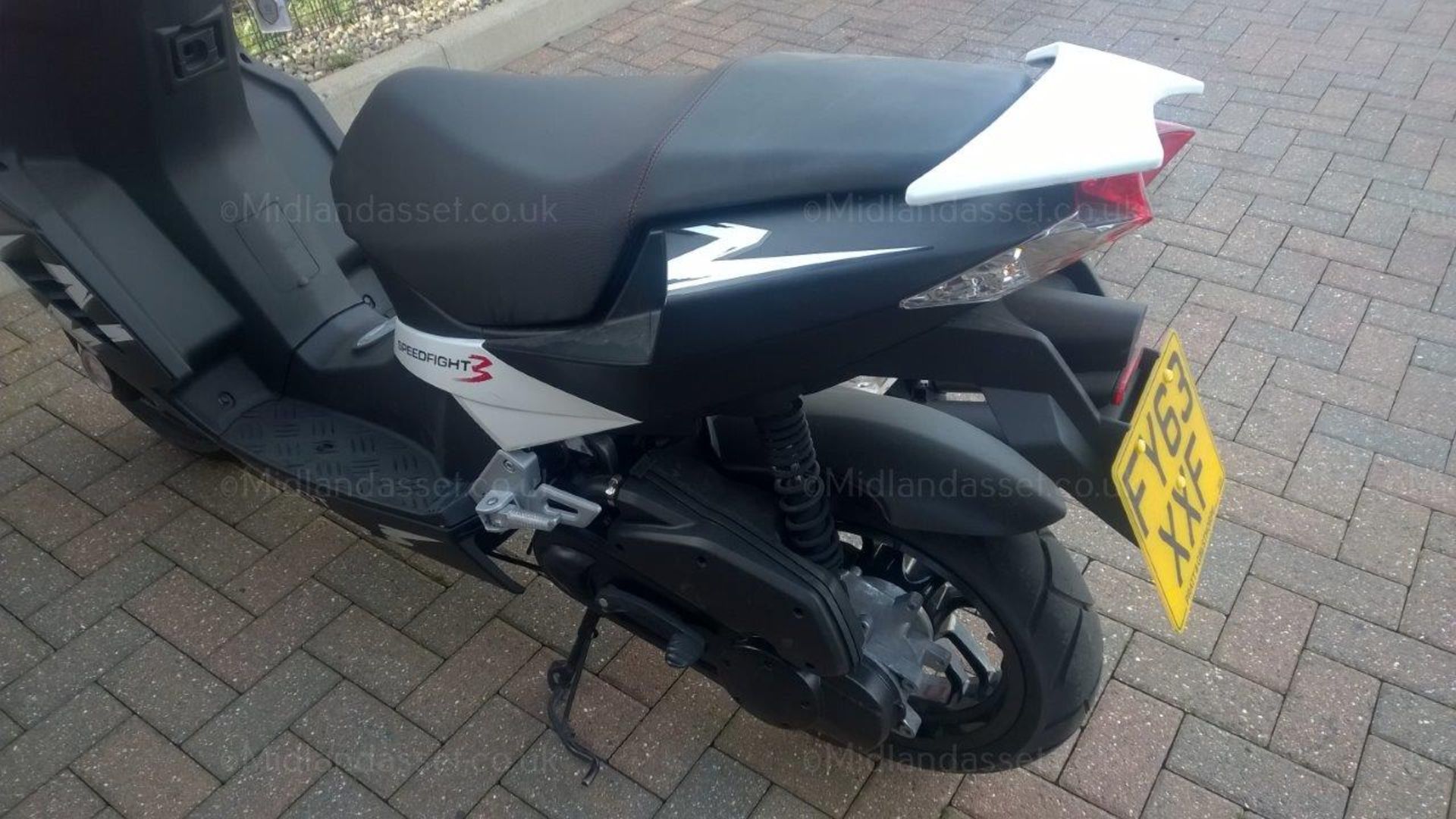 2013/63 REG PEUGEOT SPEEDFIGHT 3 50 R 50cc MOPED ONE OWNER - Image 7 of 7