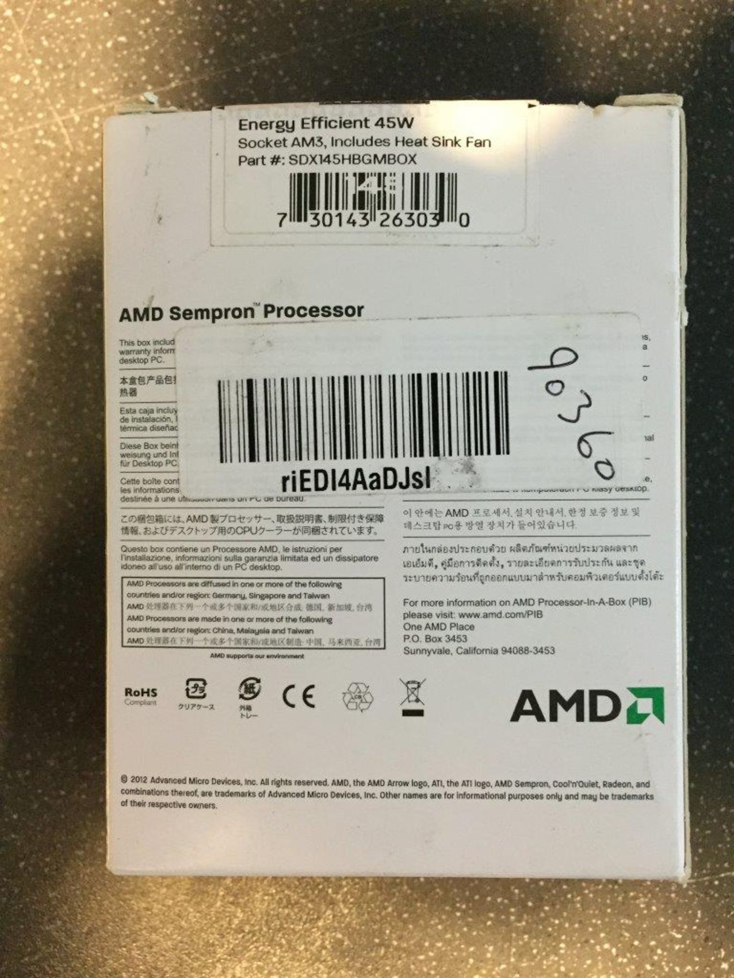 AMD SEMPRON PROCESSOR - Image 3 of 3