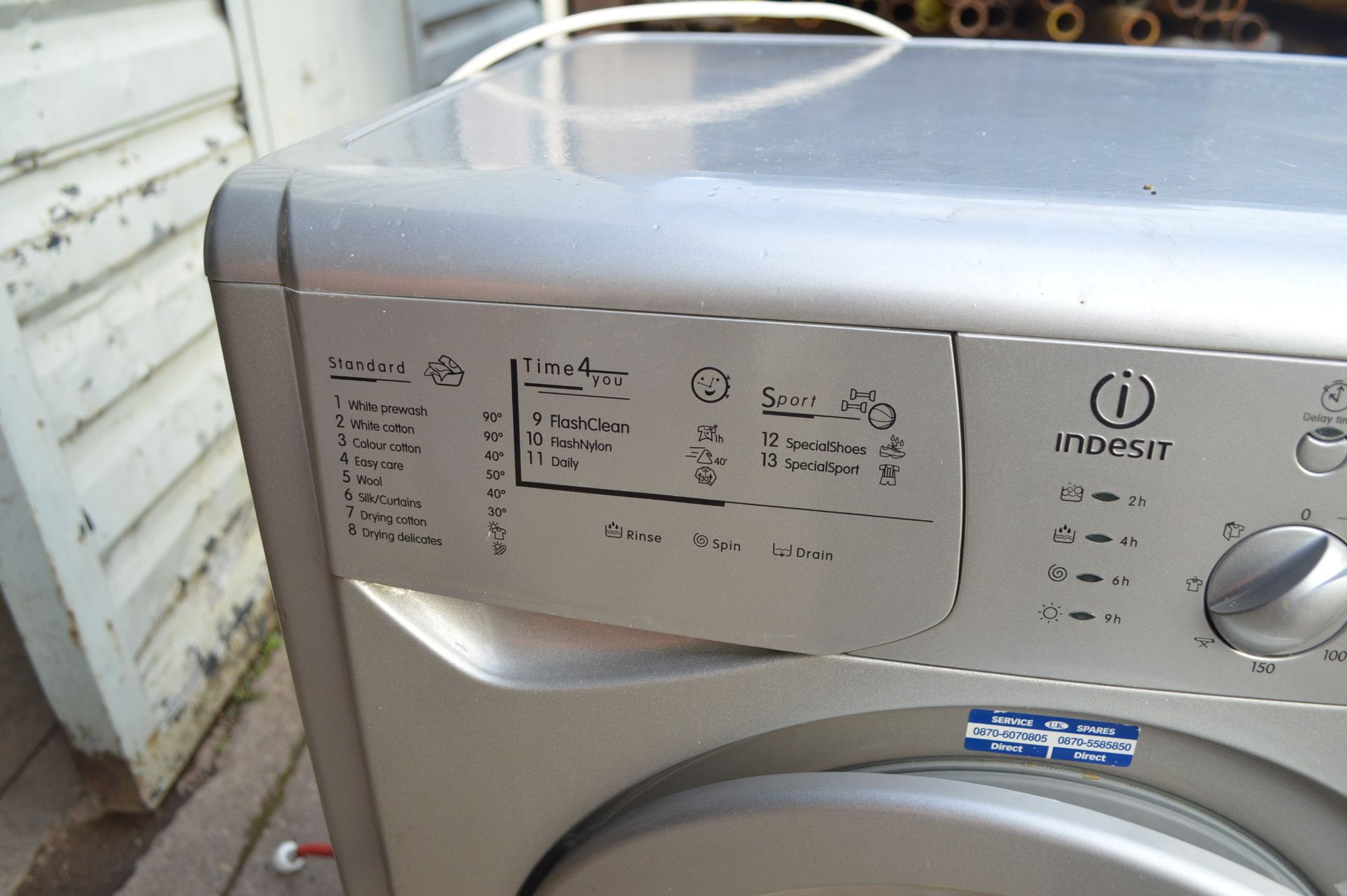 INDESIT WASHING MACHINE - INTERMITTENT FAULT - Image 3 of 5