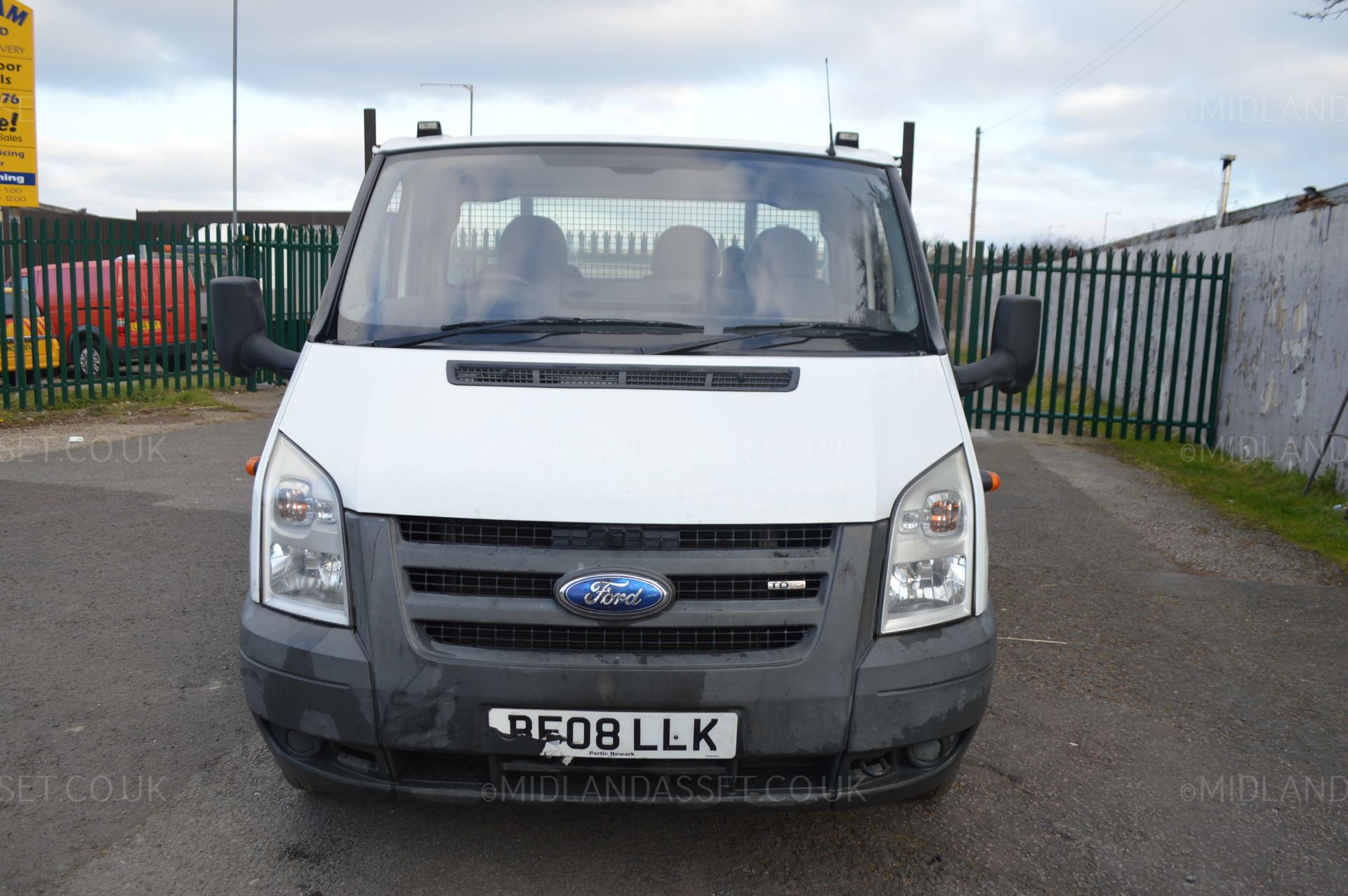 KB - 2008/08 REG FORD TRANSIT 115 T350EF RWD FLATBED - NEW ENGINE FITTED *NO VAT*   DATE OF - Image 2 of 18