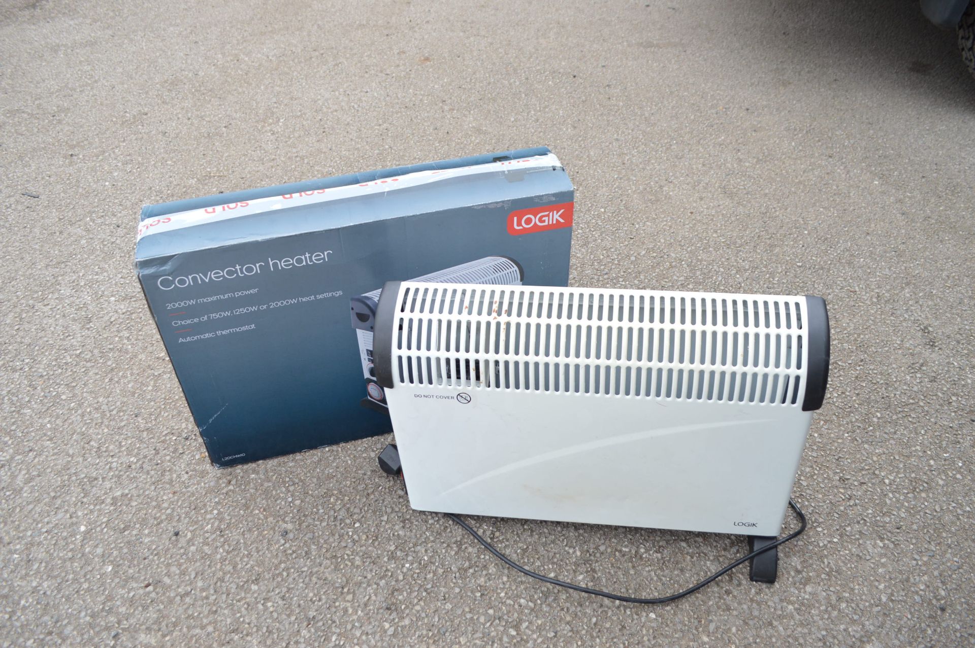 X2 LOGIK CONVECTOR HEATERS *NO VAT* UNTESTED COLLECTION / VIEWING FROM MARKHAM MOOR, DN22 0QU