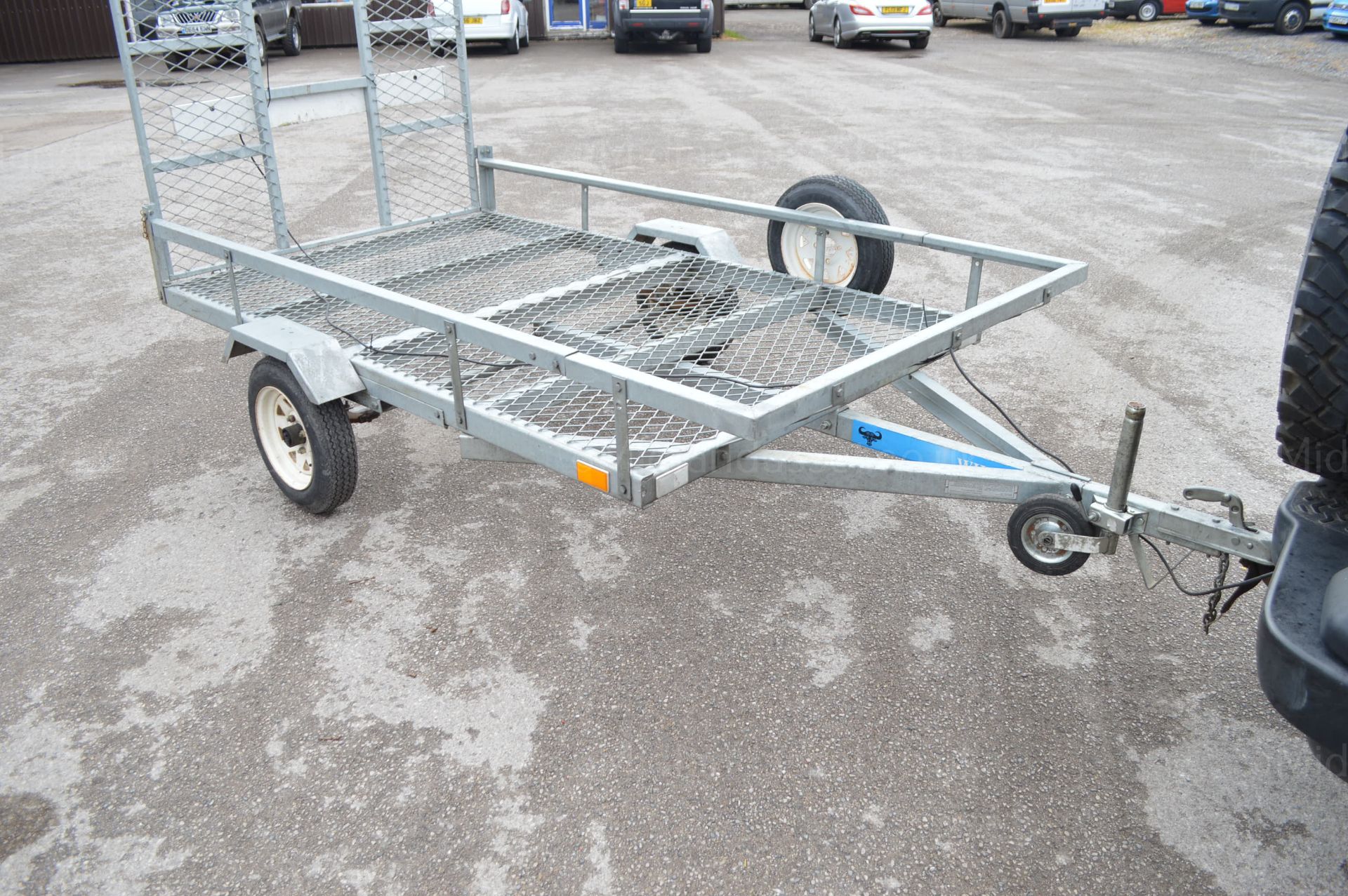 2009 SINGLE AXLE UN BRAKED TRAILER *NO VAT*