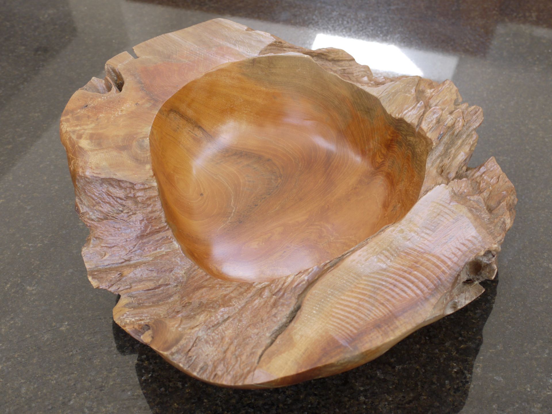 WOOD BOWL (50 CM) - Image 4 of 5