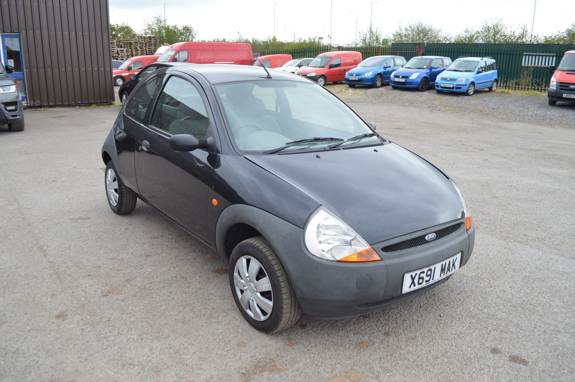 2000/X REG FORD KA 1.3 BLACK - GENUINE LOW MILES! *NO VAT*   DATE OF REGISTRATION: 1ST SEPTEMBER